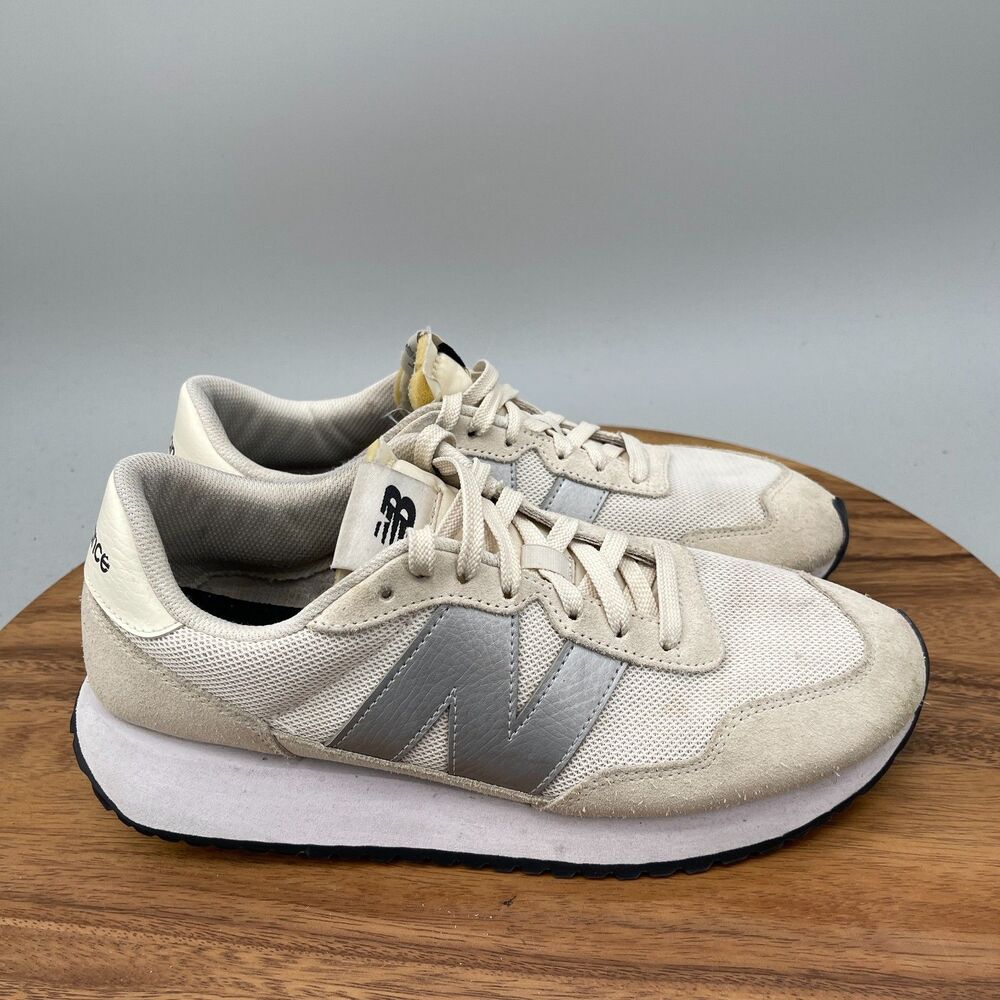 New Balance 237 Shoes Womens Size 10.5 B White Suede Running Comfort Walking Gym